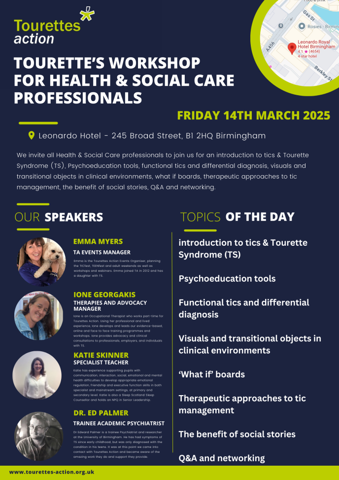 Training Workshop for Health and Social Care Professionals