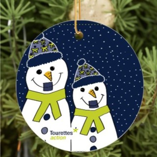 Xmas Tree Snowmen Decoration